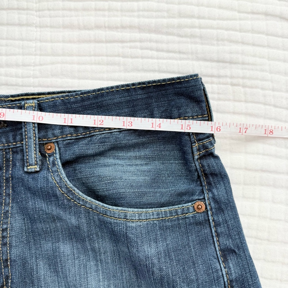 Levi's 505 dark wash 2014 mens jeans straight leg 32x32 -Excellent condition! - Picture 8 of 16
